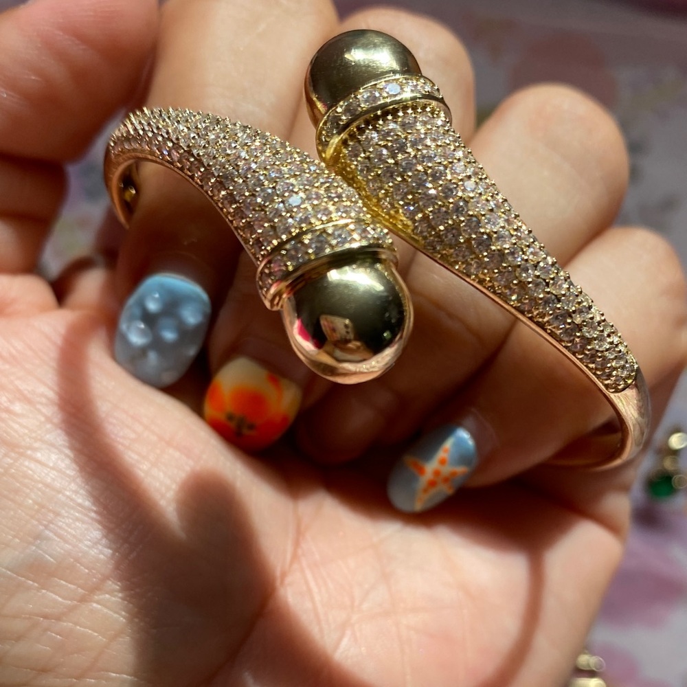 New bracelet laminated gold 14K High Quality